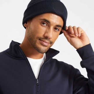 Circular Patch Beanie