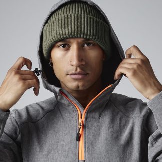 Wind-resistant breathable elements beanie in Black - North Print Workwear