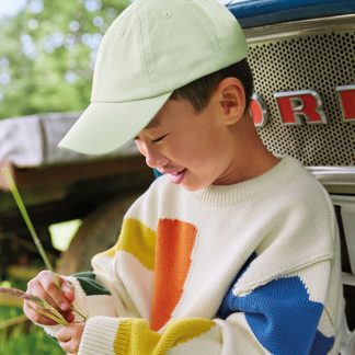 Junior low-profile 6-panel dad cap in Lavender - North Print Workwear