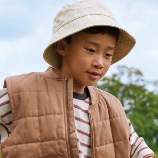 Junior vintage bucket hat in Vintage Denim - North Print Workwear