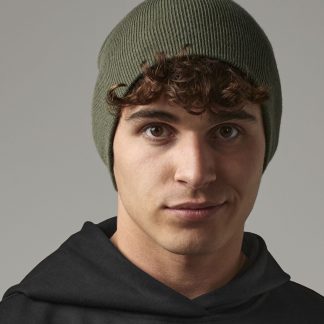 Two-tone pull-on beanie in Antique Grey - North Print Workwear
