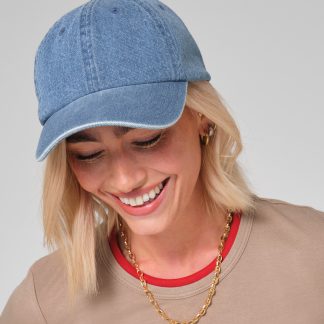 Denim cap in Acid Grey - North Print Workwear