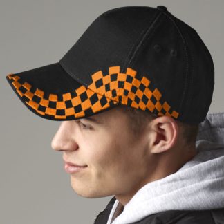 Grand Prix cap in Black - North Print Workwear
