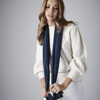 Suprafleece® Dolomite scarf in Black - North Print Workwear