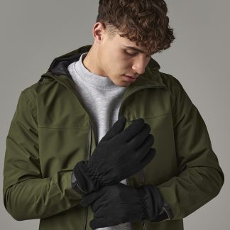 Suprafleece® Thinsulate® gloves in Black - North Print Workwear