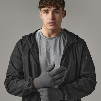 Softshell sports tech gloves in Black - North Print Workwear