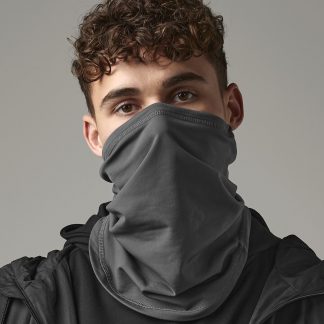 Softshell sports tech neck warmer in Black - North Print Workwear
