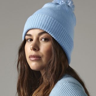 Snowstar® beanie in Black/Bright Royal - North Print Workwear
