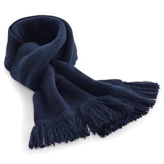 Classic knitted scarf in Black - North Print Workwear