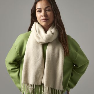 Classic woven scarf in Almond - North Print Workwear