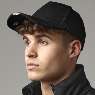 LED light cap in Black - North Print Workwear