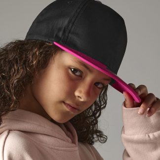 Youth snapback in Black/Black - North Print Workwear
