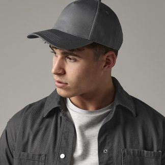 Urbanwear 5-panel snapback in Black - North Print Workwear