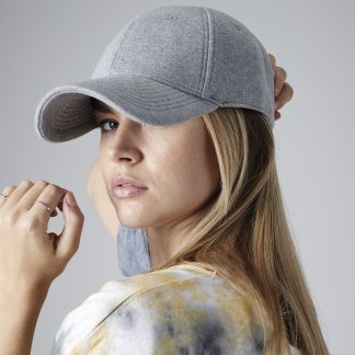 Jersey athleisure baseball cap in Black - North Print Workwear