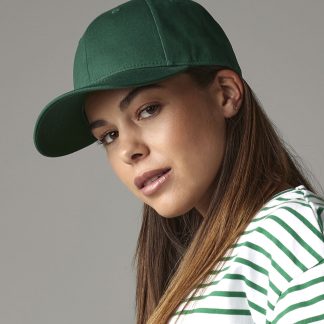 EarthAware® classic organic cotton 6-panel cap in Black - North Print Workwear