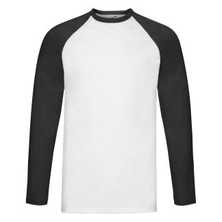 FotL Valueweight Open End 165 Regular Fit L/S Baseball Tee Adult