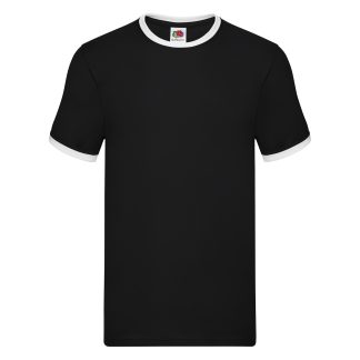 FotL Valueweight Open End 165 Regular Fit Ringer Tee Adult