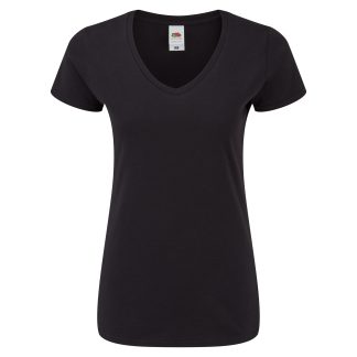FotL Iconic Combed 150 Regular Fit V Neck Tee Ladies