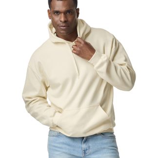 Softstyle™ midweight fleece adult hoodie in Aquatic - North Print Workwear