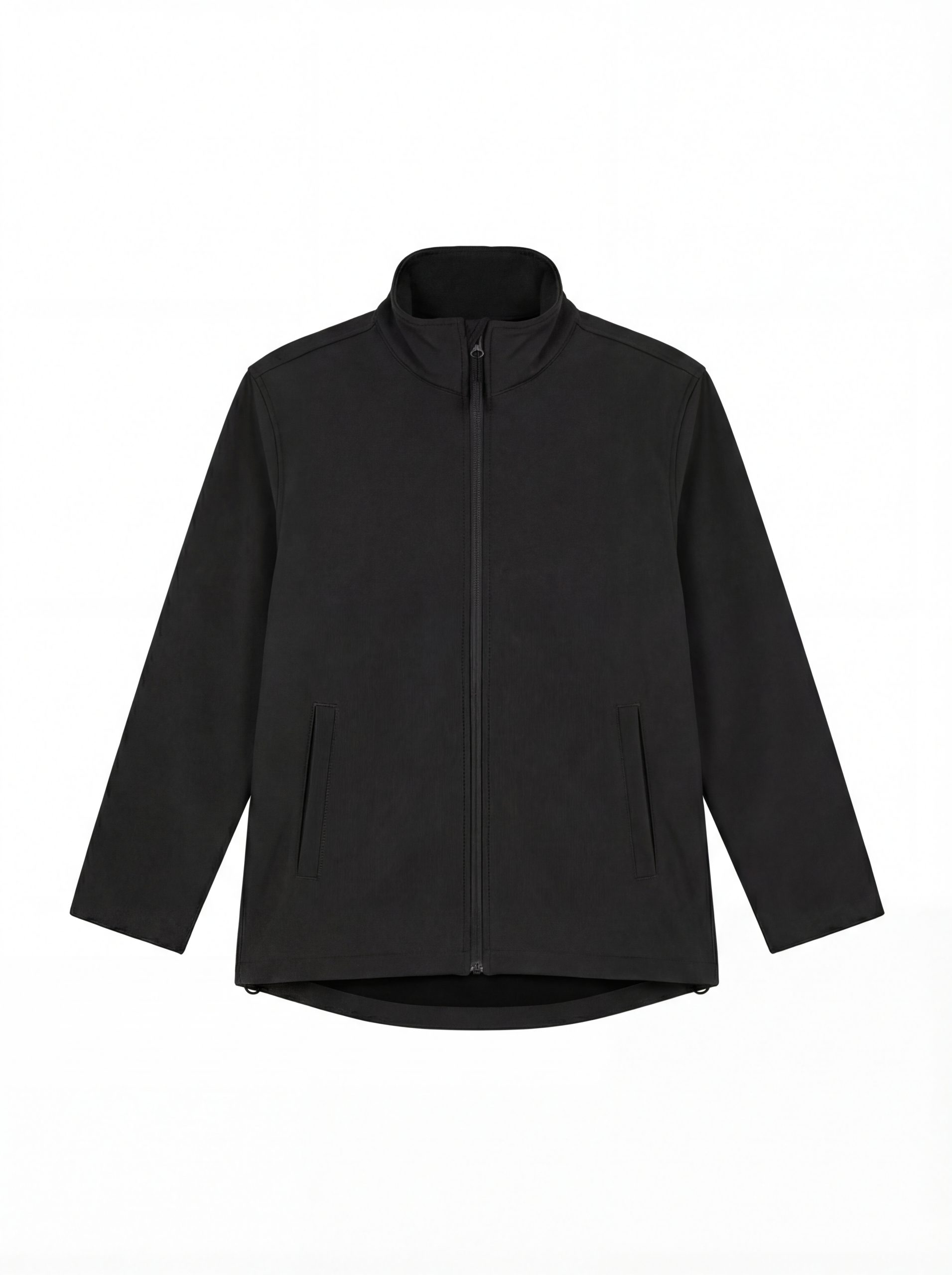 Eco Full Zip Softshell Jacket in Black - North Print Workwear