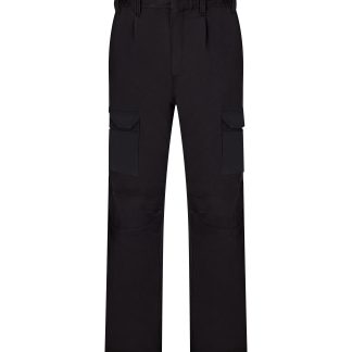 Eco Workwear Cargo Trouser in Black - North Print Workwear