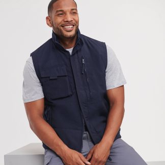 Heavy-duty gilet in Black - North Print Workwear