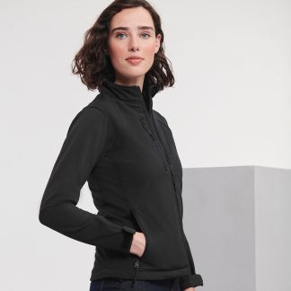 Women's softshell jacket in Black* - North Print Workwear