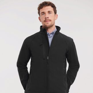 Softshell jacket in Azure Blue - North Print Workwear