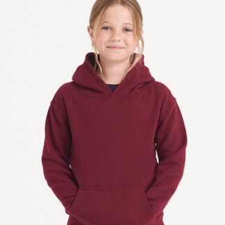 Kids organic hoodie in Arctic White - North Print Workwear