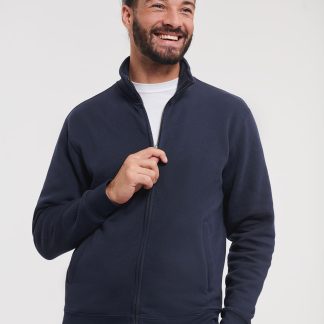 Authentic sweatshirt jacket in Black* - North Print Workwear