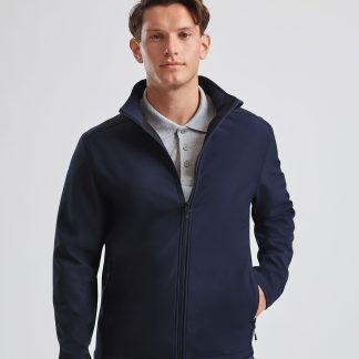 Essential softshell jacket in Black - North Print Workwear