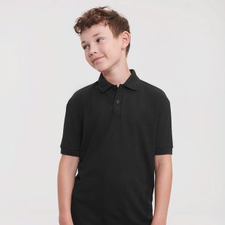 Kids polo shirt in Black - North Print Workwear