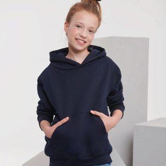 Kids hooded sweatshirt in Black - North Print Workwear