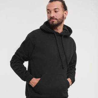 Hooded sweatshirt in Black - North Print Workwear