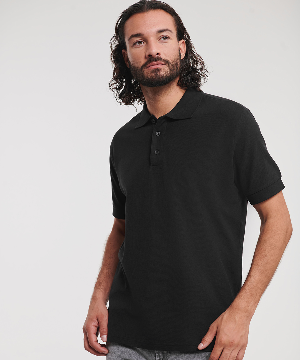Ultimate classic cotton polo in Azure - North Print Workwear
