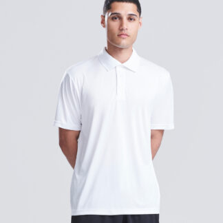Cool smooth polo in Arctic White - North Print Workwear