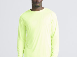 Long sleeve active T in Charcoal - North Print Workwear