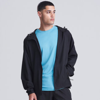 Active track jacket in Jet Black - North Print Workwear