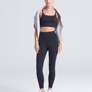 Women’s recycled tech leggings in Digital Lavender - North Print Workwear