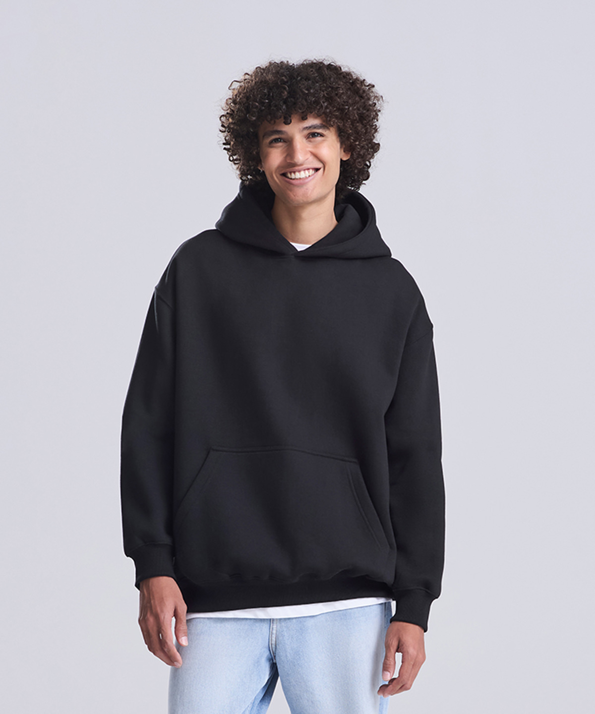Vision heavyweight hoodie in Arctic White - North Print Workwear