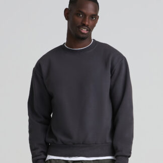 Vision heavyweight sweat in Deep Black* - North Print Workwear