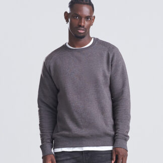 Graduate heavyweight sweatshirt in Charcoal - North Print Workwear
