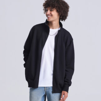 Campus full-zip sweatshirt in Charcoal - North Print Workwear
