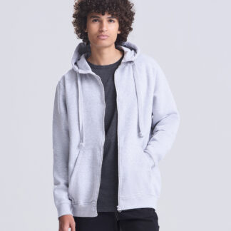 Heavyweight zoodie in Jet Black - North Print Workwear