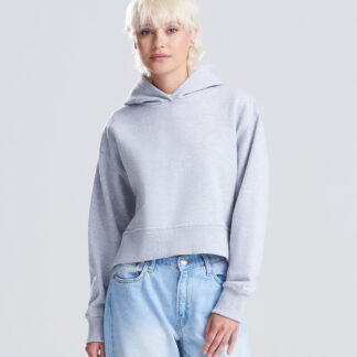 Women’s relaxed hoodie in Deep Black - North Print Workwear