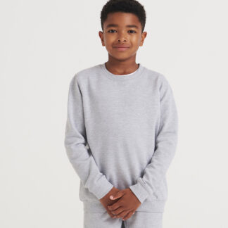 Kids AWDis sweatshirt in Arctic White - North Print Workwear