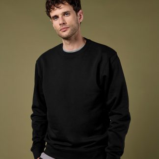 Regular fit sweatshirt in Black* - North Print Workwear