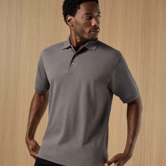Workwear polo with Superwash® 60°C (classic fit) in Black - North Print Workwear