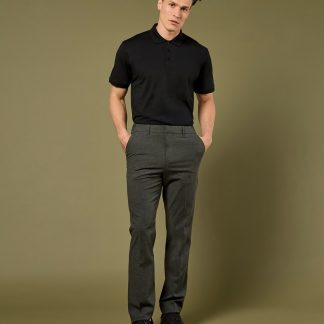 Regular fit Superwash® 60° Jersey polo in Black - North Print Workwear
