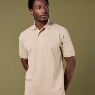 Classic fit cotton Klassic Superwash® 60° polo in Black - North Print Workwear
